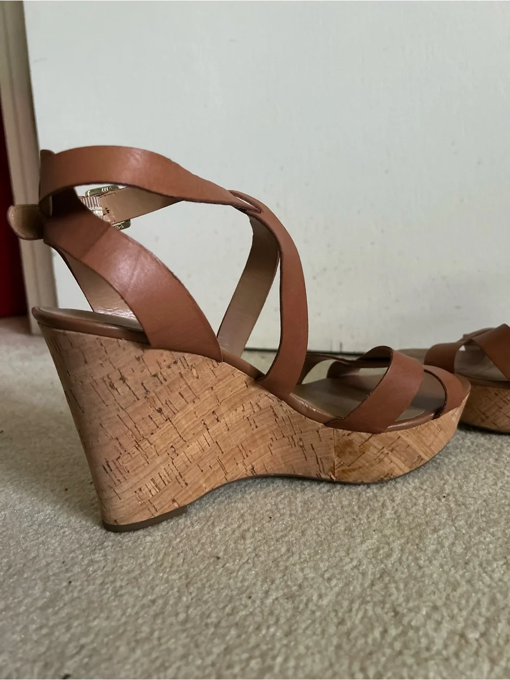 Franco Sarto Sandal platform wedges
